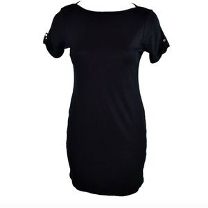 Karen Scott tunic shirt/dress black